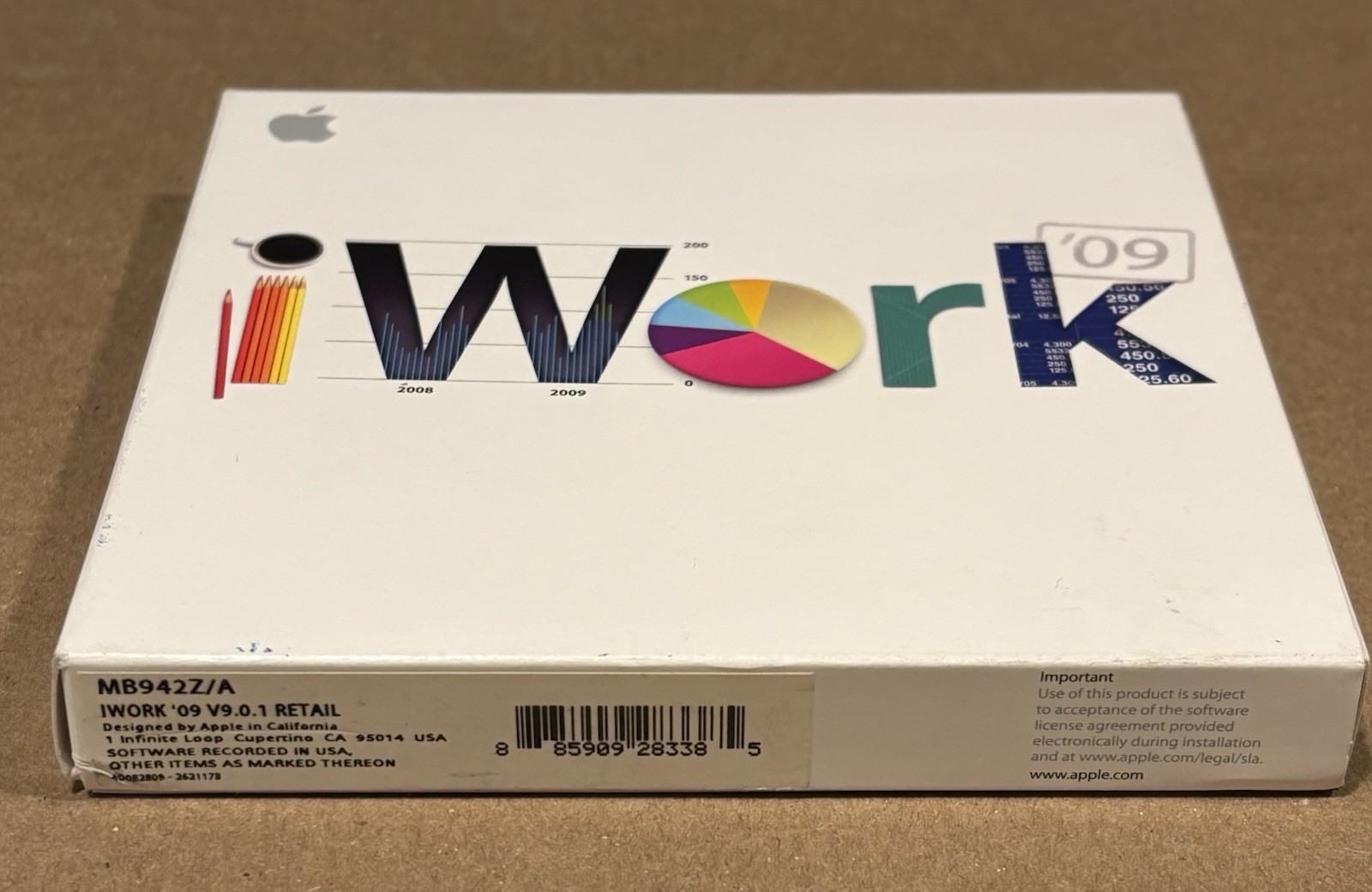 Apple iWork ’09 (Retail) – Full Version for Mac MB942Z/A Complete Software