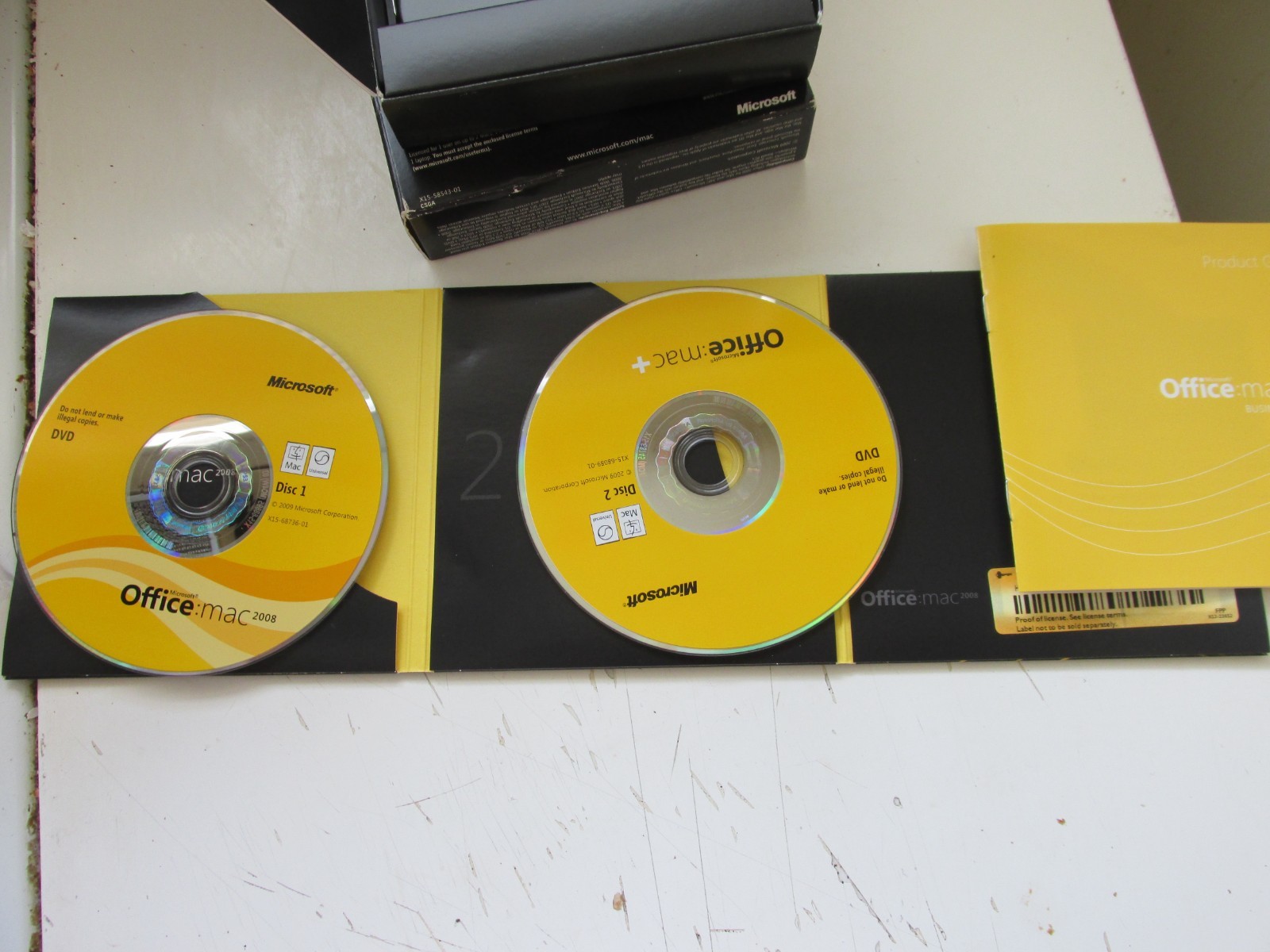 Microsoft Office MAC 2008 Business Edition with Product Keys