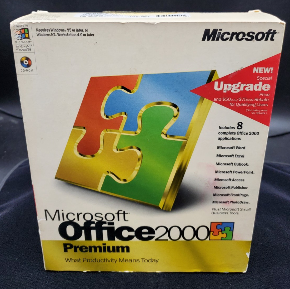 MICROSOFT OFFICE 2000 PREMIUM COMPLETE WIN 95 98 NT