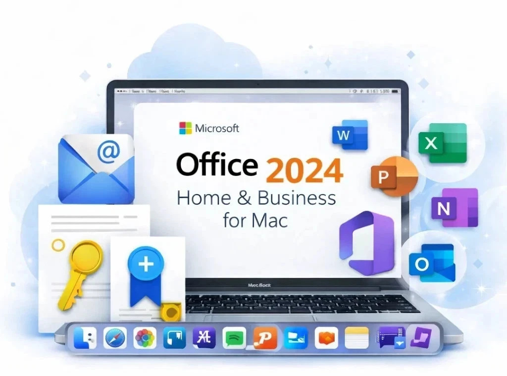 Microsoft Office 2024 Home & Business for Mac – Lifetime Licence