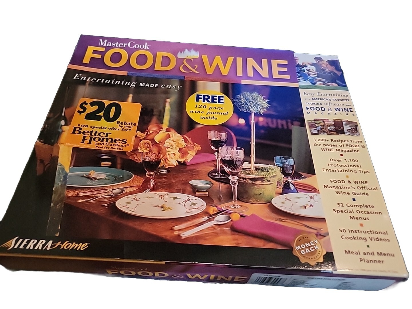 Mastercook Food And Wine PC Software See PICTURES!