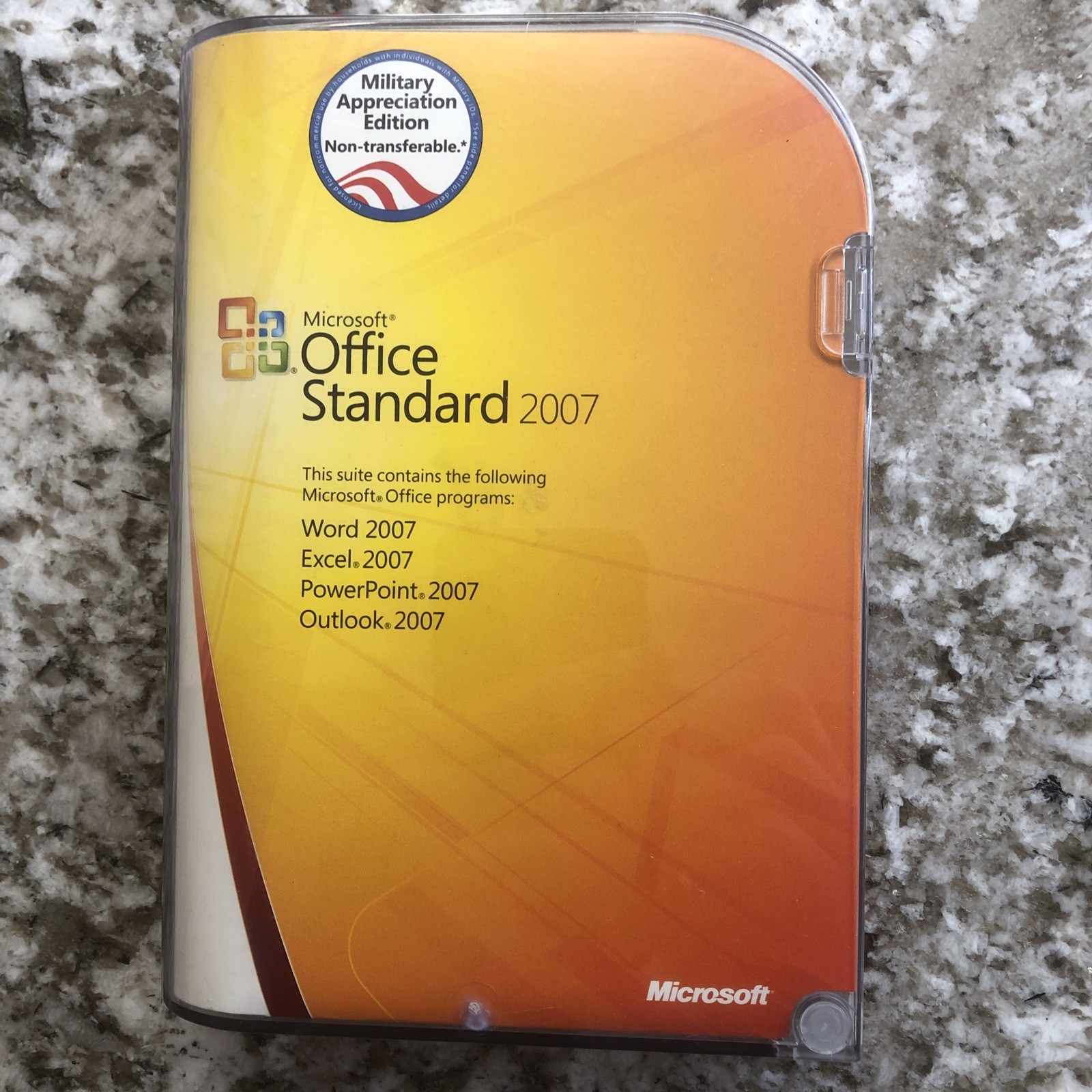 Microsoft Office Standard 2007 Military Appreciation Edition Word Excel Etc. 2/3
