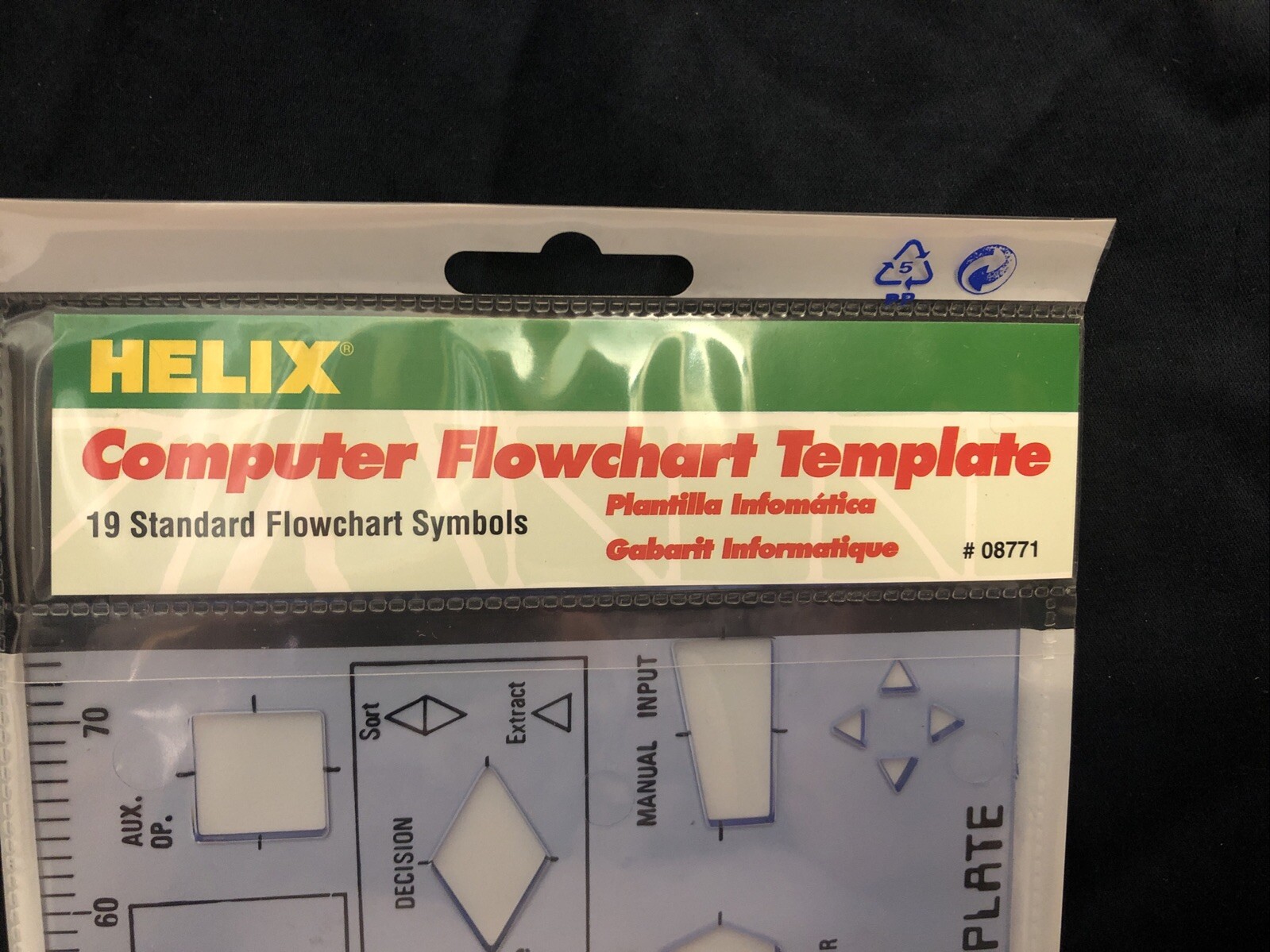 Helix H77 Computer Flowchart Template – Made in England Programming Algorithms