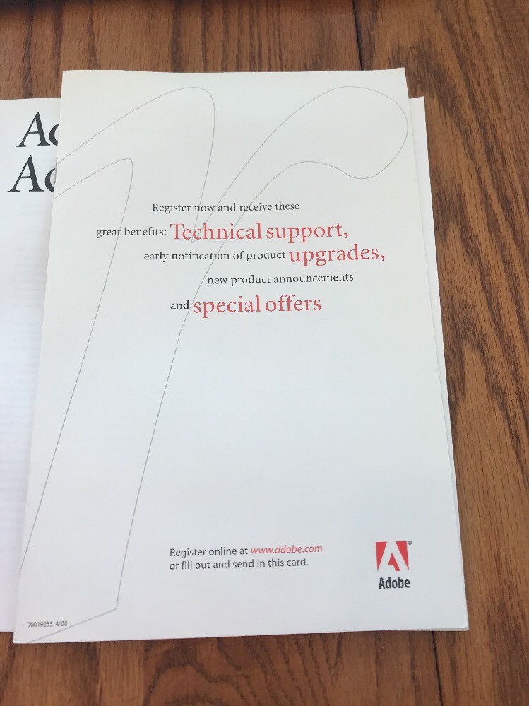 Adobe Acrobat 5.0 Getting Started Instructions Only Ships N 24h