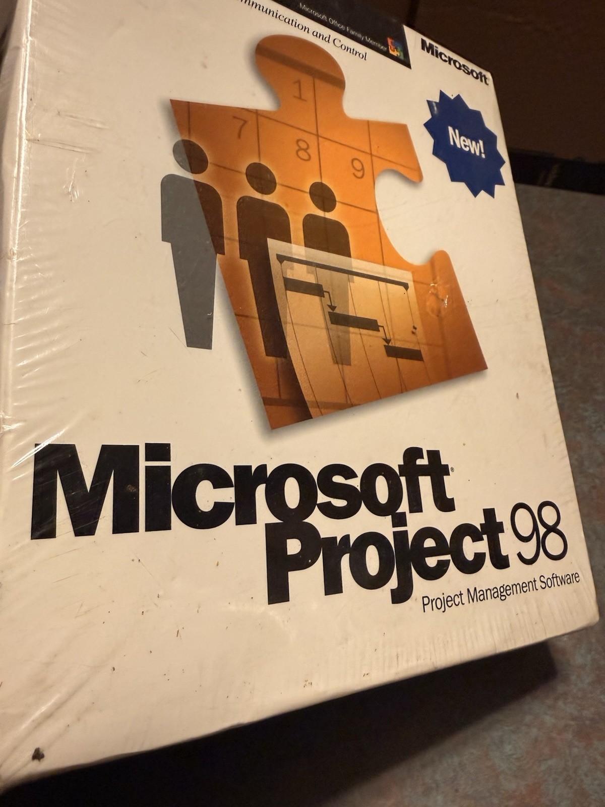 Microsoft Project 98 Full Version For PC Factory Sealed in Retail Box NEW