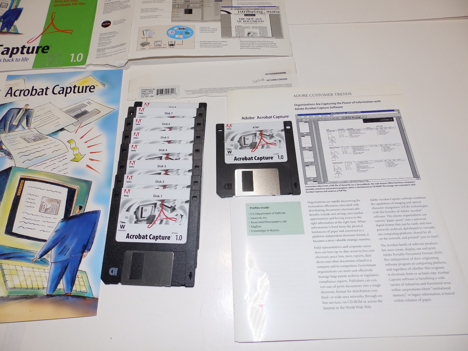 Vintage Software – Adobe Acrobat Capture for Windows v1.0