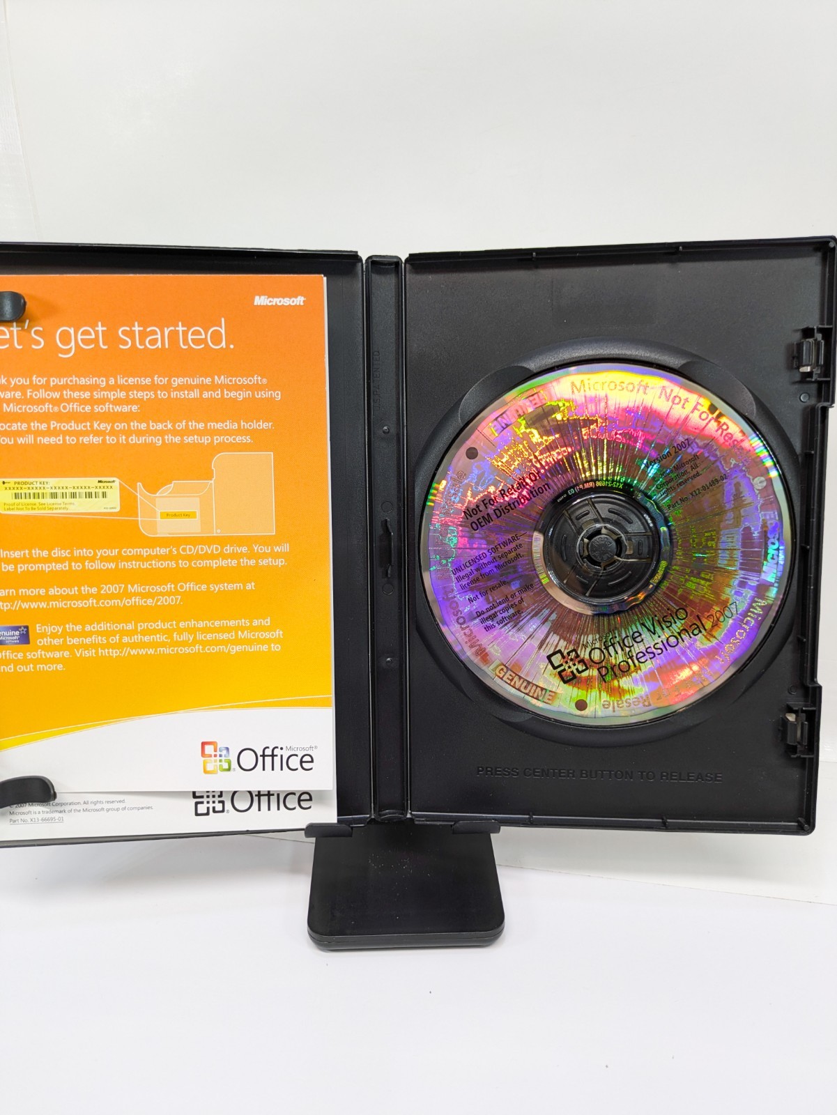 Microsoft Office Visio Professional 2007 Edition W/Product Key