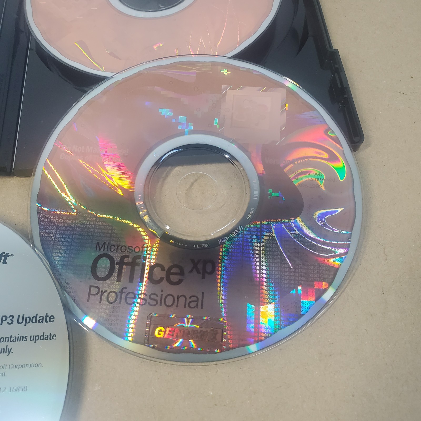 MICROSOFT OFFICE XP Professional Pro1 Home Use License 2002 Version W/PROD CODE