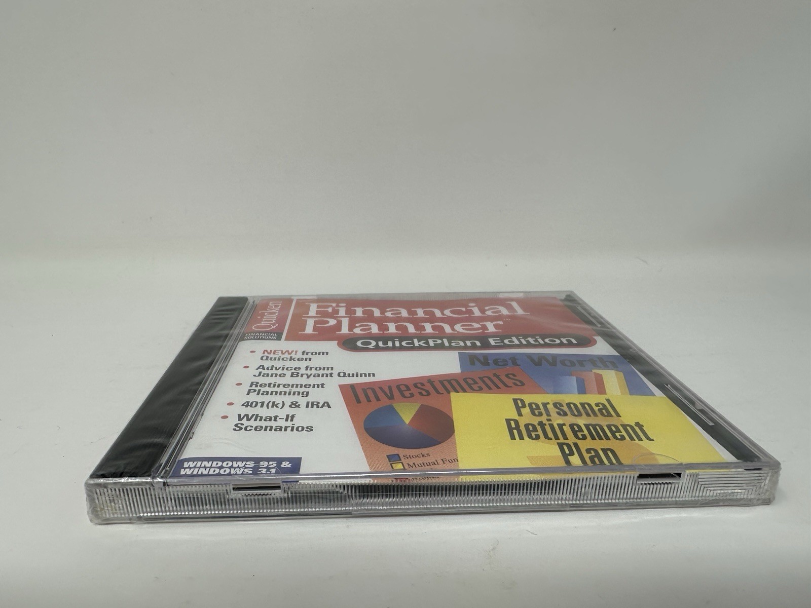 Quicken Financial Planner Win 95, Win 3.1 QuickPlan Edition NEW Sealed!