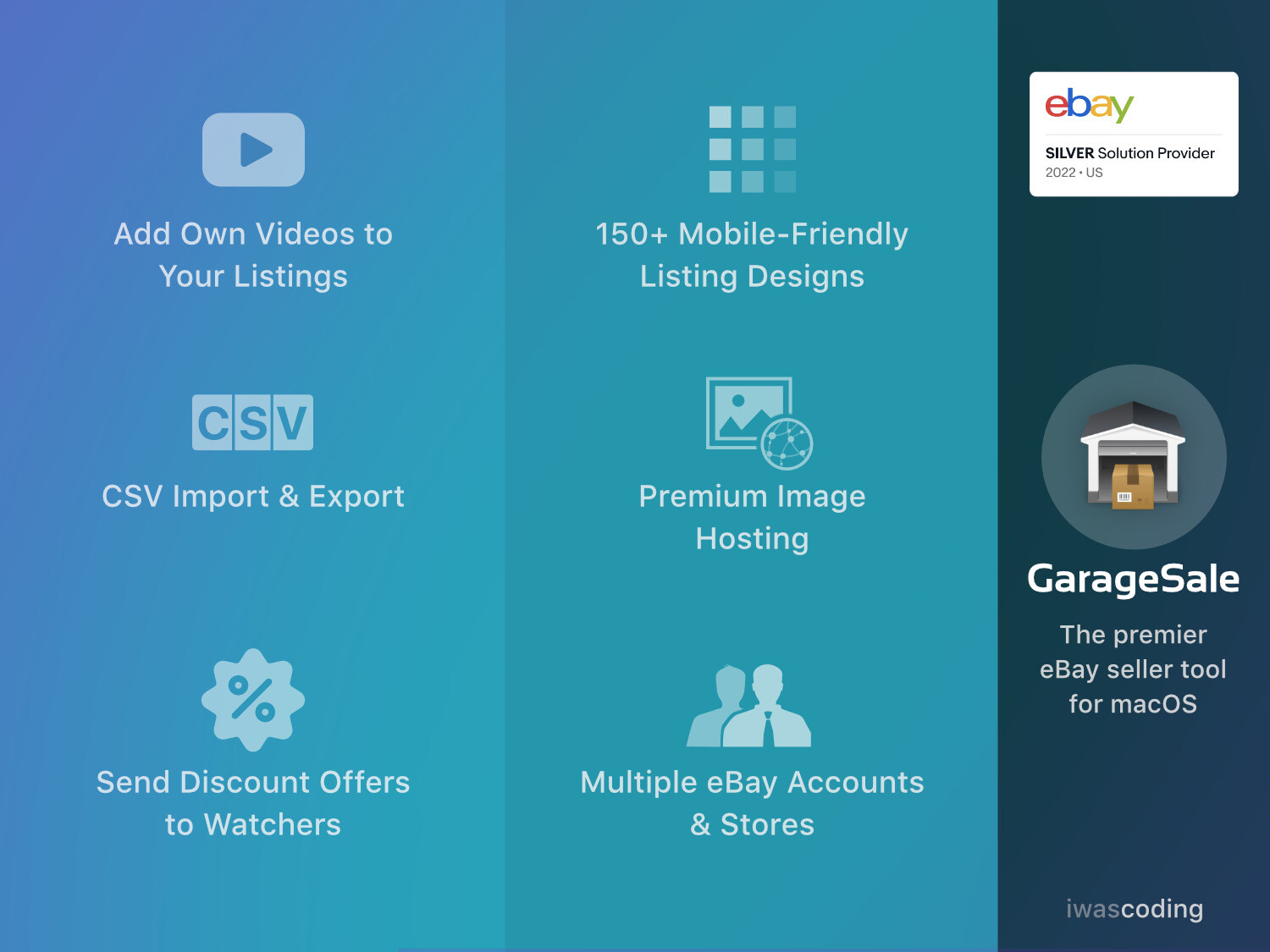 GarageSale – The most advanced eBay seller tool for Mac