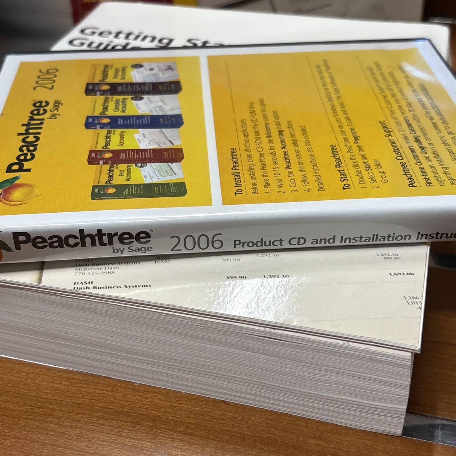 Peachtree by Sage Accounting 2006 * NEW* CD Software With S/N – READ