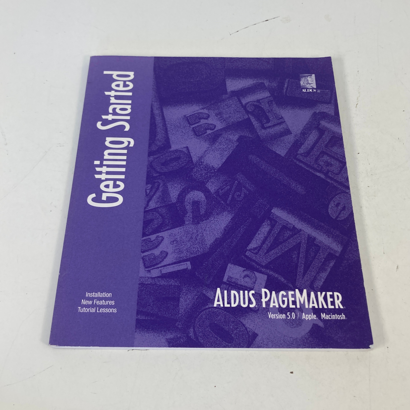 Aldus PageMaker Version 4.00 For Apple Macintosh 3.5″ Floppies 1990