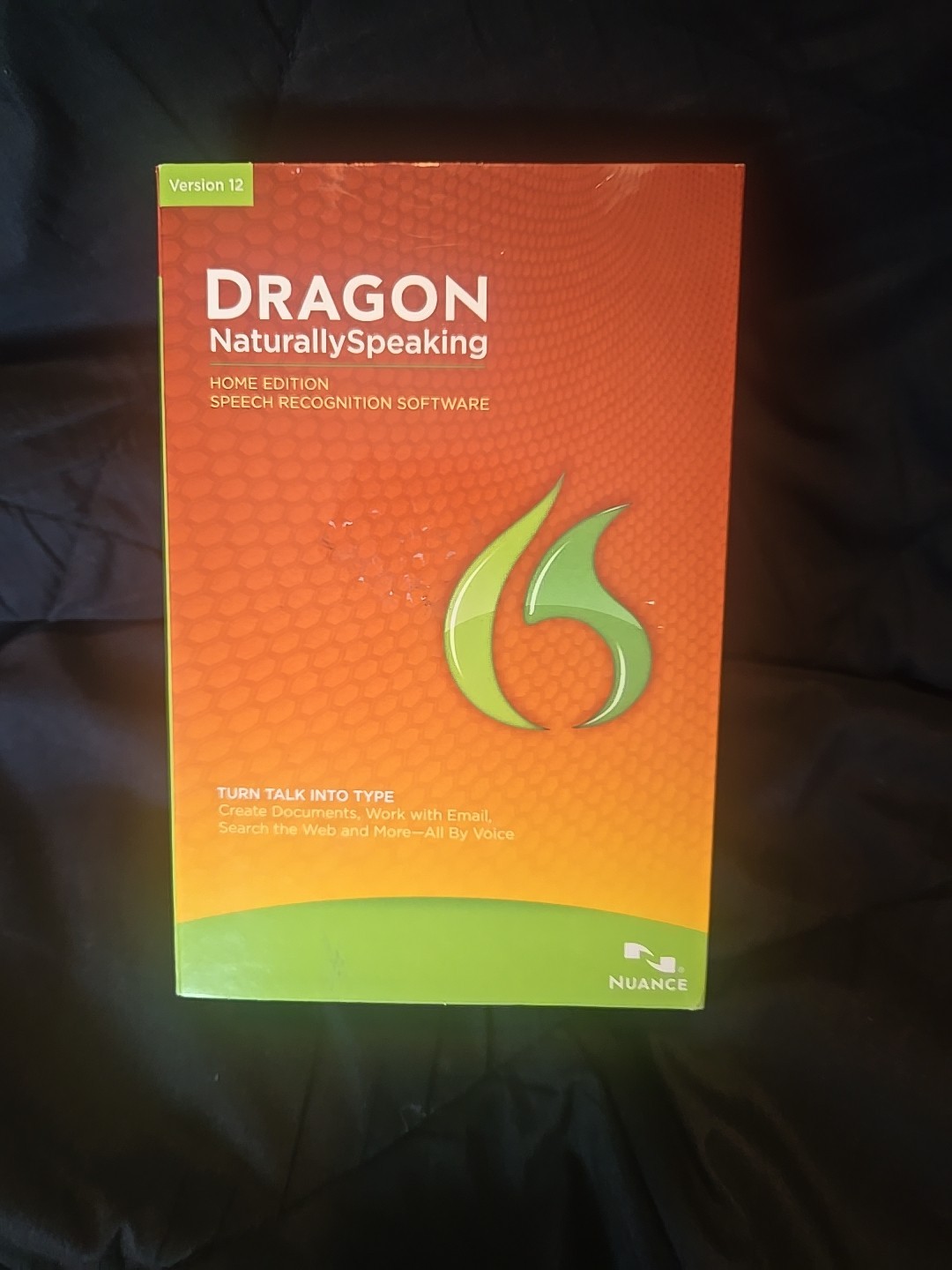 Dragon Naturally Speaking Home Edition Speech Recognition Version 12 – BRAND NEW