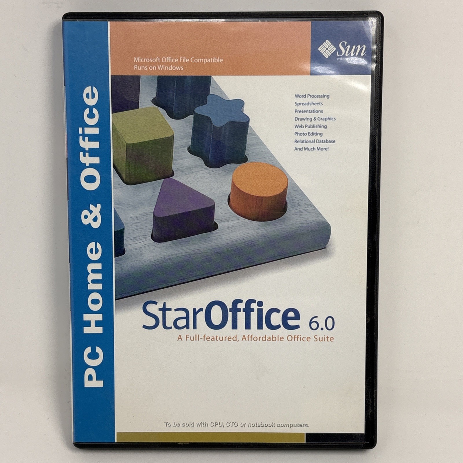 Sun StarOffice 6.0 (PC Home & Office) (CD-ROM) Windows 95– XP 2001