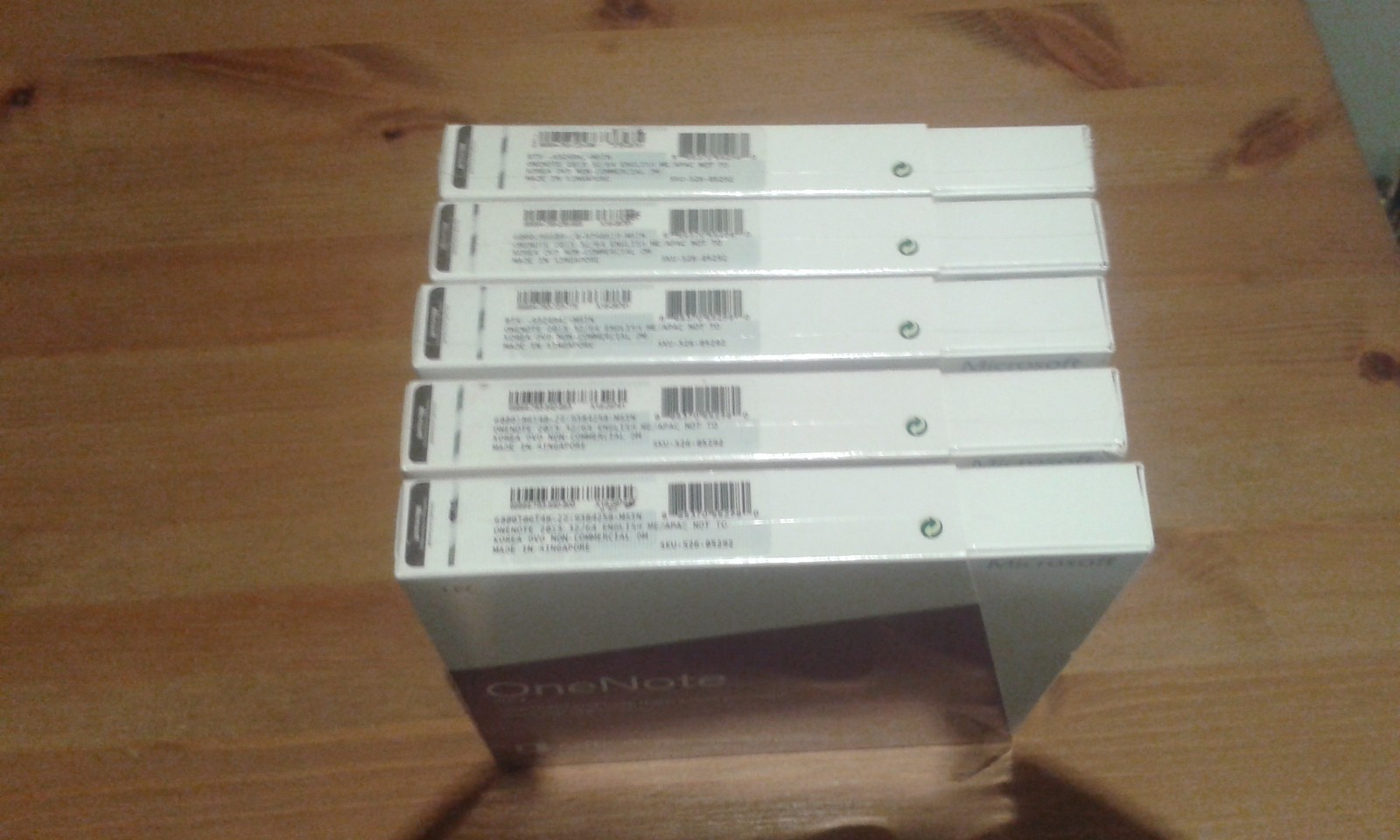Microsoft One Note Non Commercial 2013 DVD x 5 pcs (factory sealed)