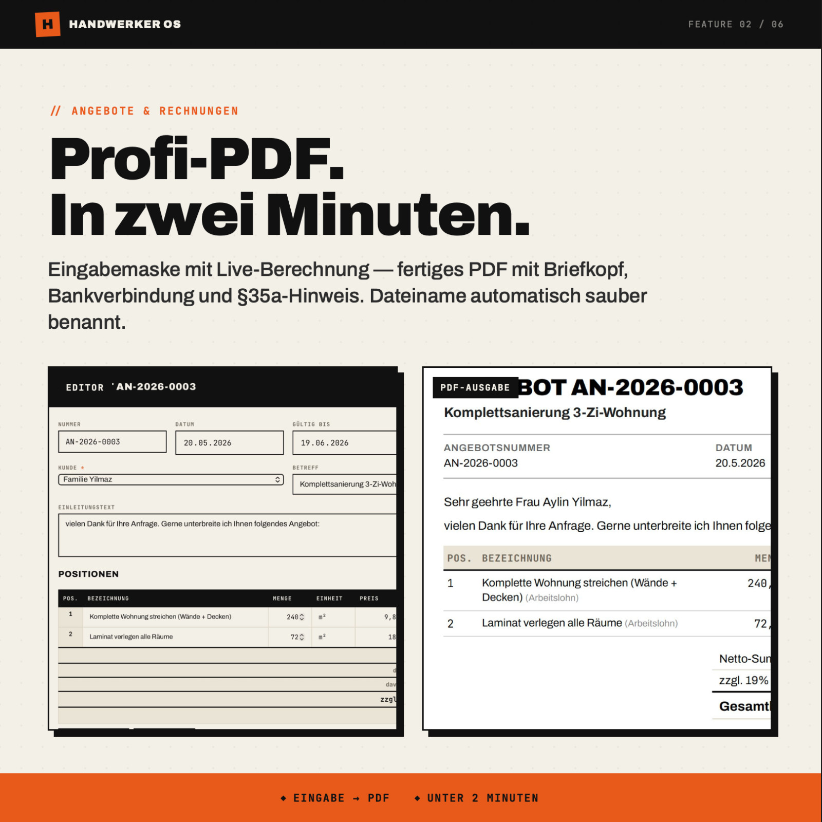 Craftsman OS – All-in-One Software | Measurement, Invoices, Timesheets & Customers