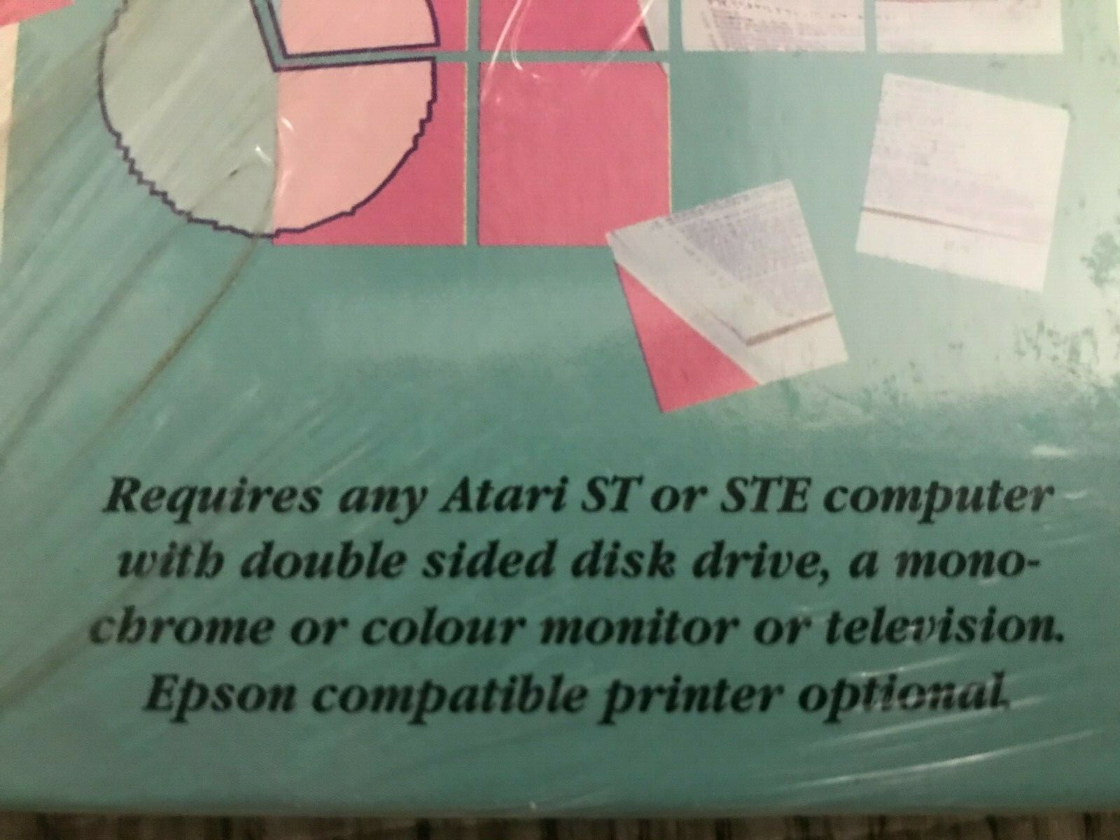 INTRODUCTION TO HOME PRODUCTIVITY Atari 1040/Mega/TT ST NEW Disk