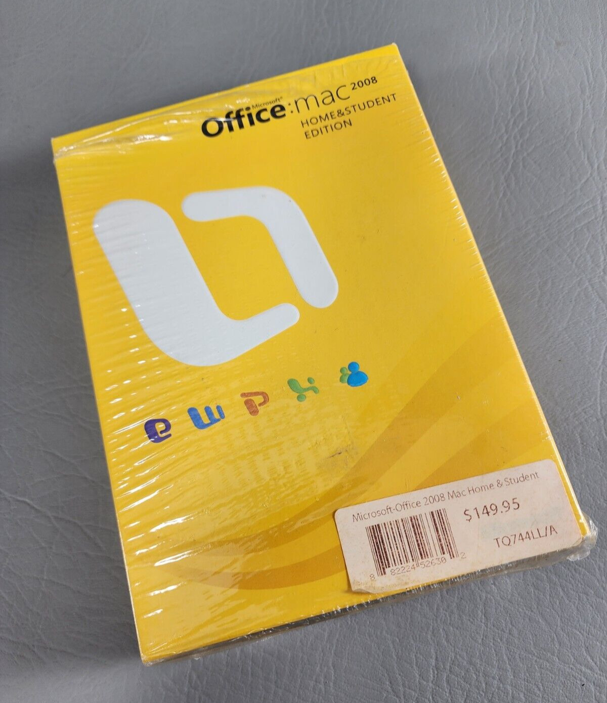 Microsoft Office 2008 Home & Student Edition for Mac X12-08297 Factory Packaging