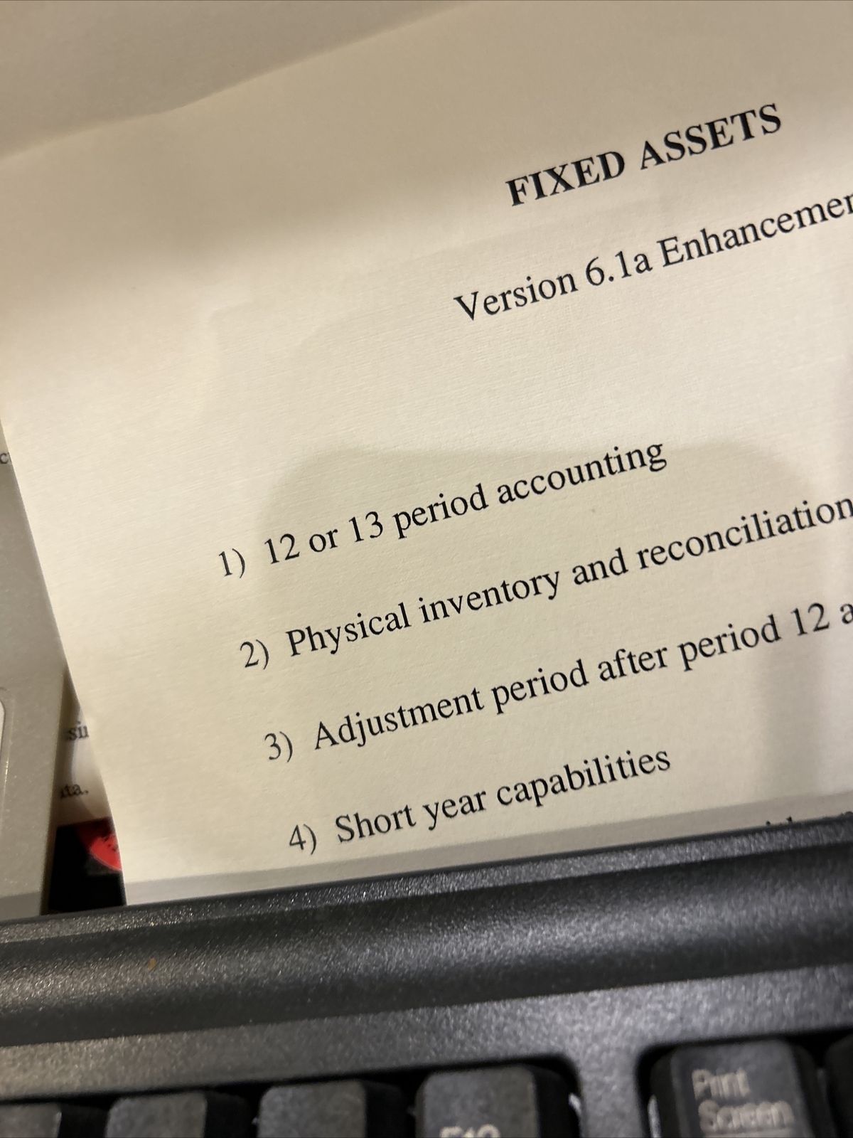UNUSED BRAND NEW Accpac Plus Accounting Fixed Assets. 6.1A. Disks and Docs.