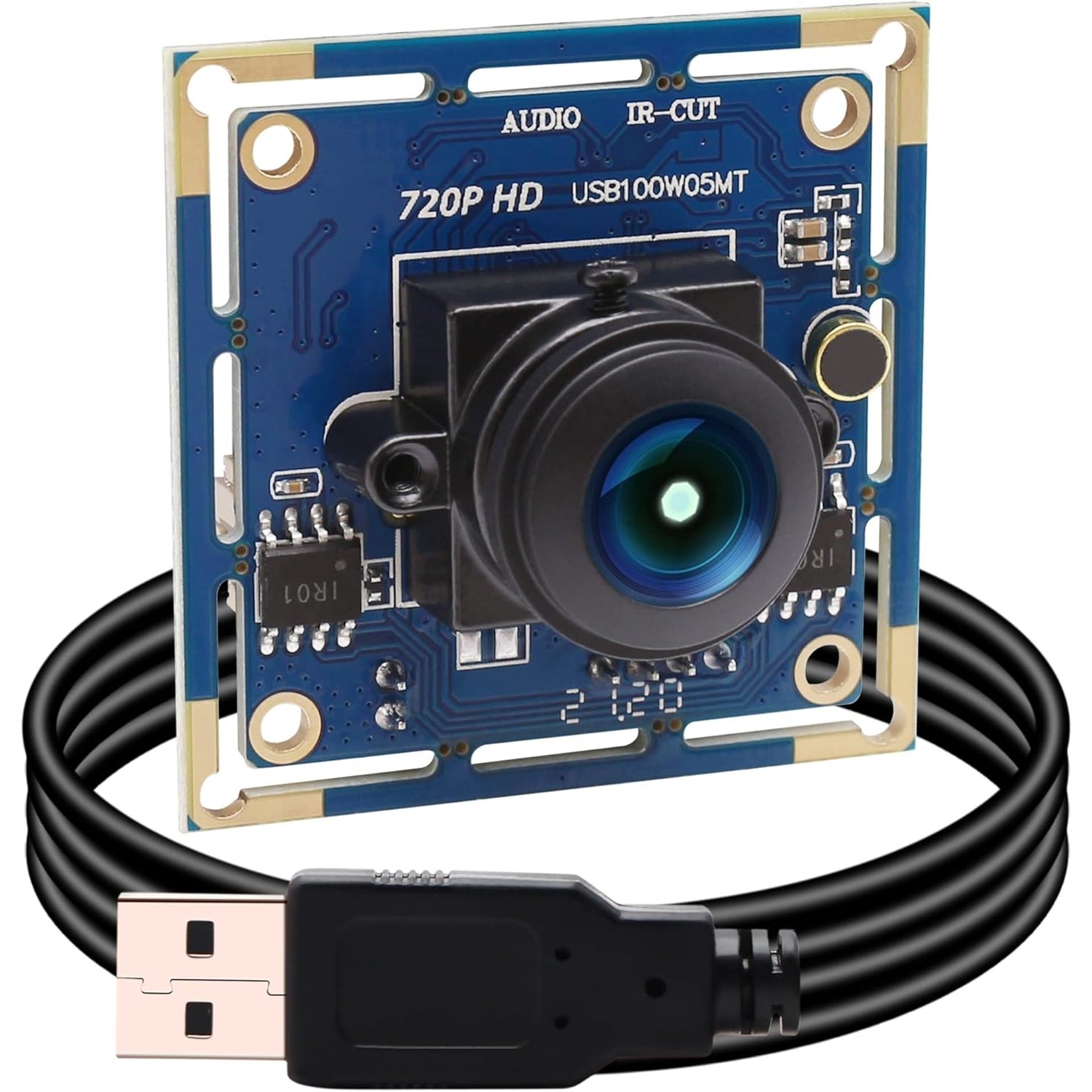 MMlove USB Camera Module 720P 30FPS HD Webcam with 170 Degree Fisheye