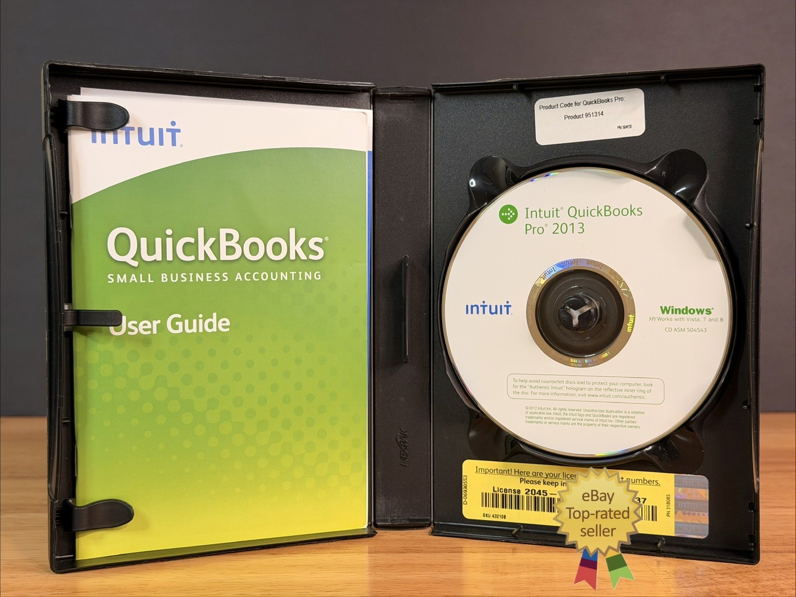 Quickbooks Desktop Pro 2013 For Windows Full Retail -NO SUBSCRIPT10N- TESTED