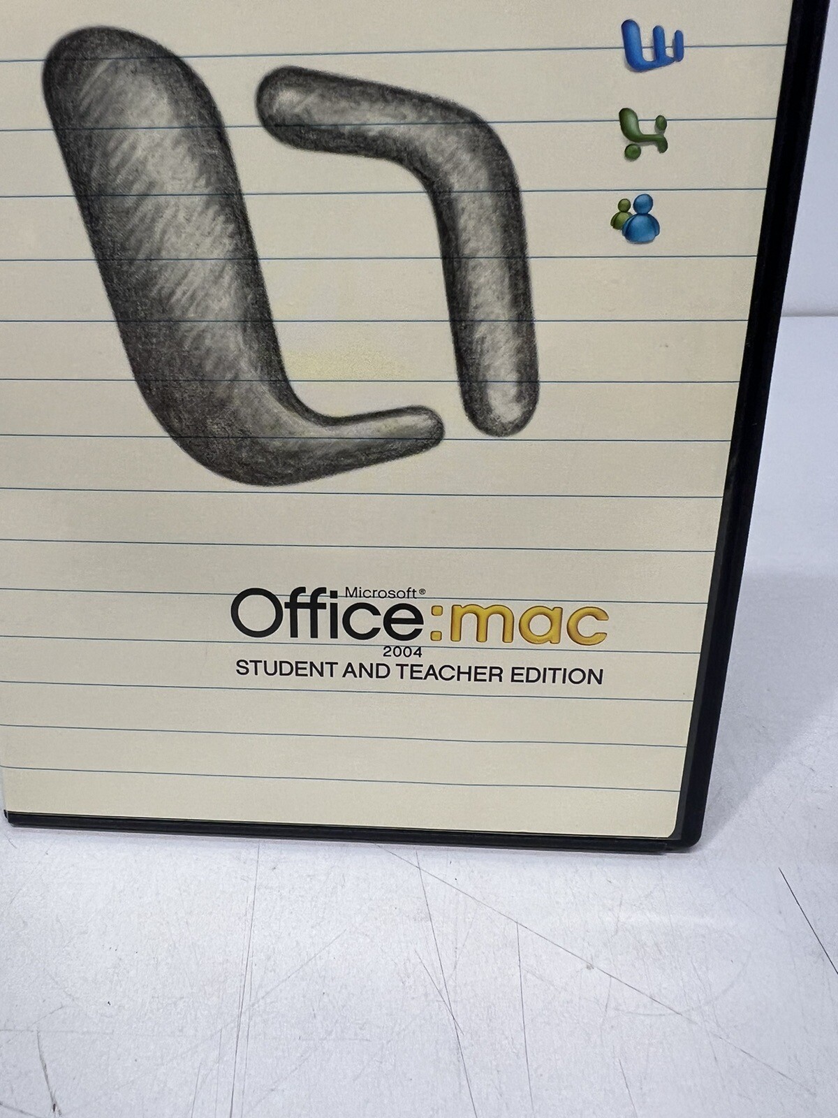 Microsoft Office 2004 Home and Student Edition for Mac w/3 Product Keys Mint