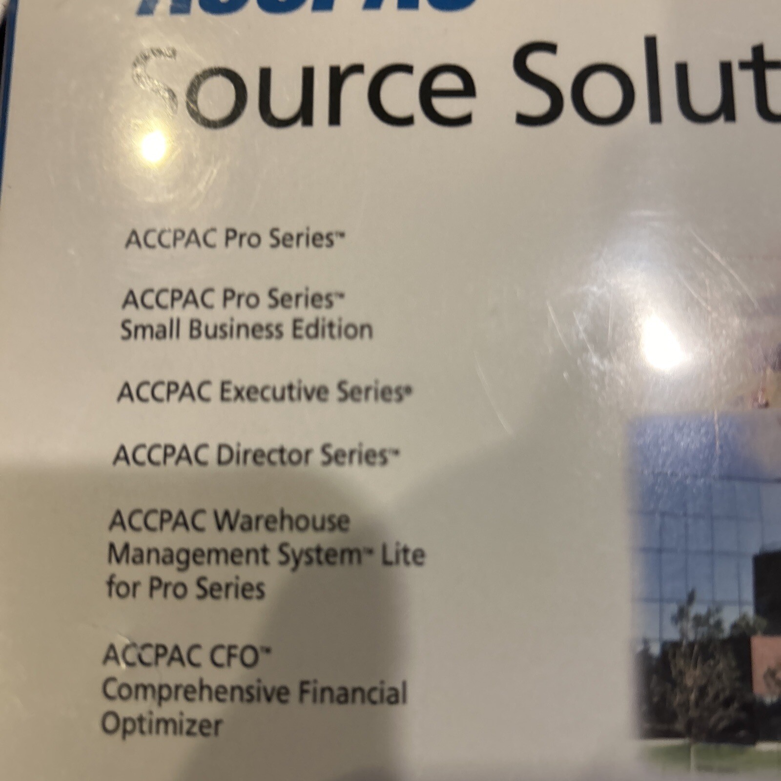 BRAND NEW ACCPAC PRO SERIES MASTER CDs Version 6.5. Enterprise & SMB . UNUSED.