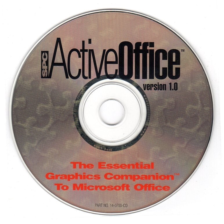ActiveOffice for MS Office 95 & 97 (PC-CD, 1997) for Windows – NEW CD in SLEEVE
