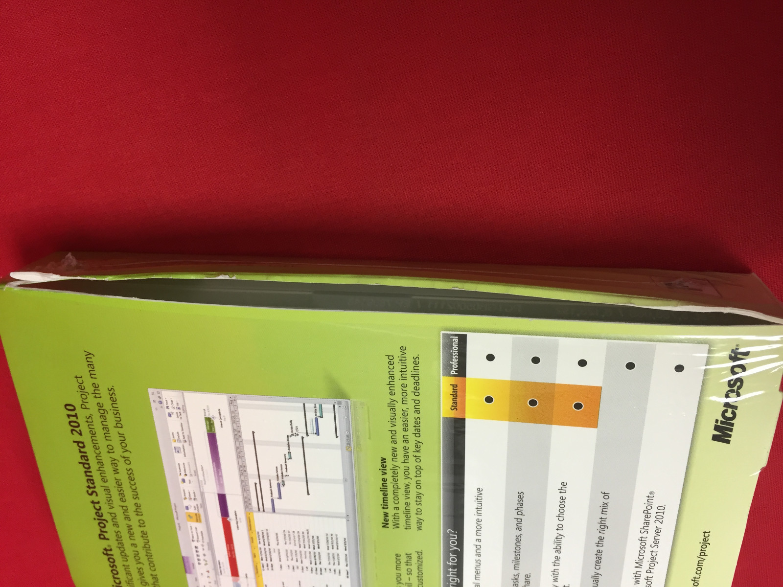 Microsoft Project Standard 2010 076-04843 retail