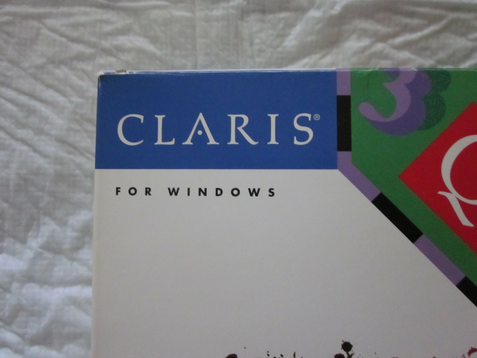 ClarisWorks For Windows 3.x And Quicken For Windows 3.x Software