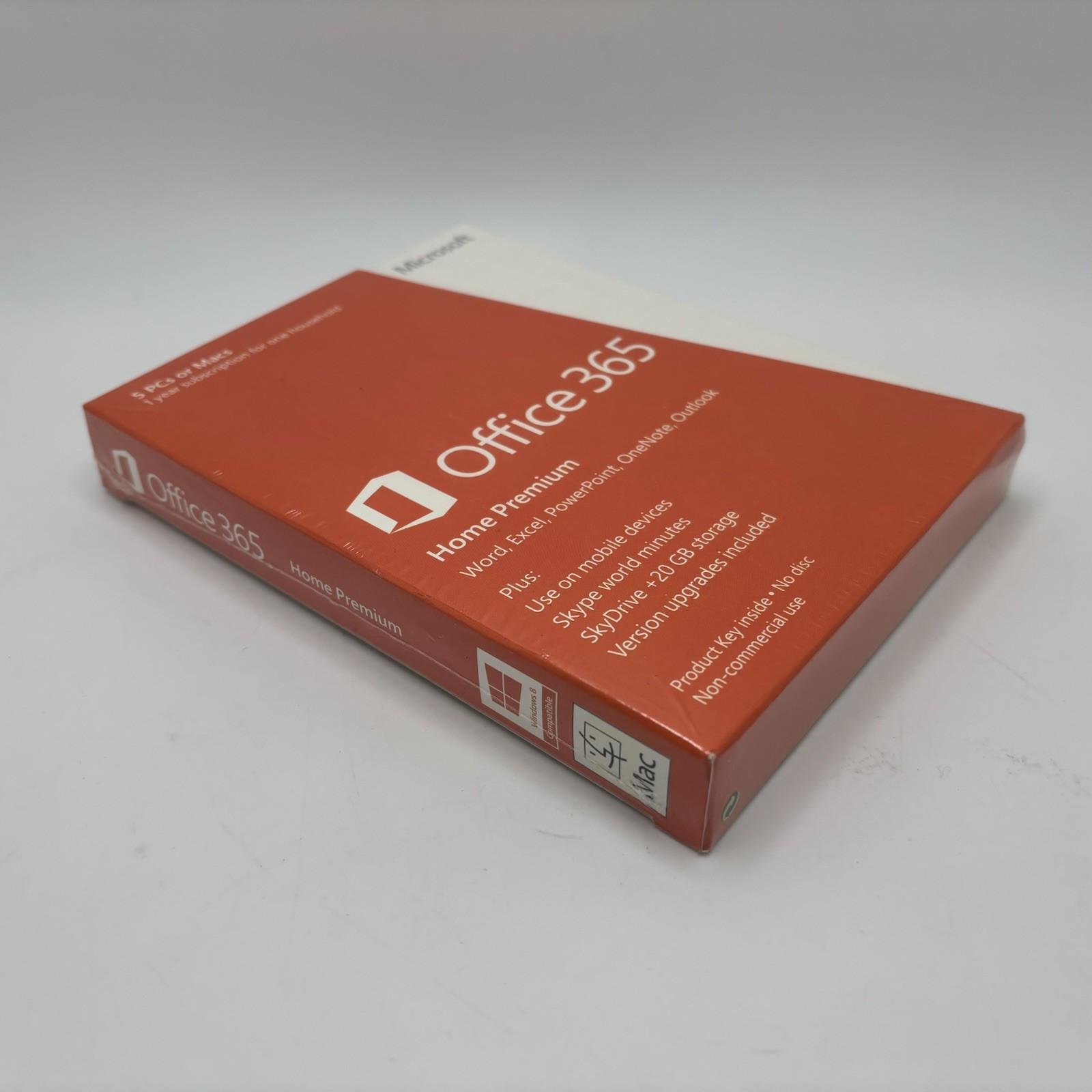 *SEALED* Microsoft Office 365 Home Premium 6GQ-00241 (5 PC’S Or Macs) 2012 READ