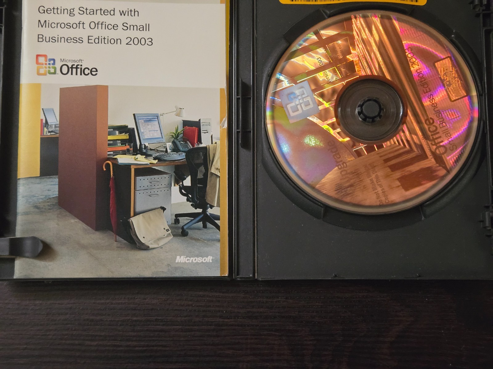 Microsoft Office Small Business Edition 2003 Complete w/ Disc Manual Product Key