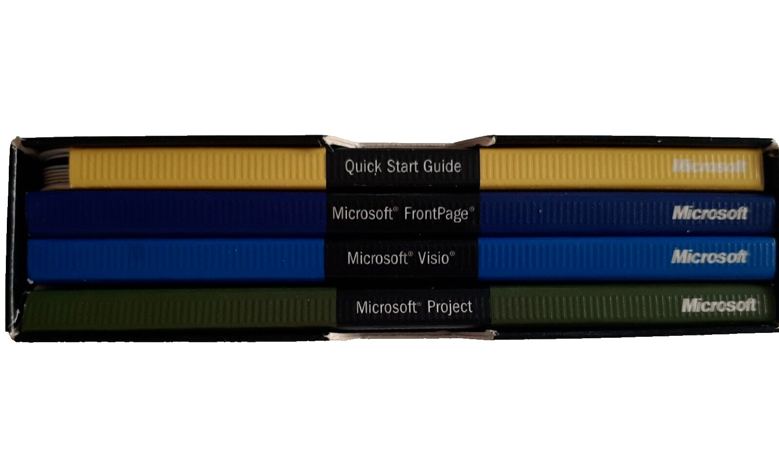 Microsoft Office XP featuring Front Page, Projects, and Visio