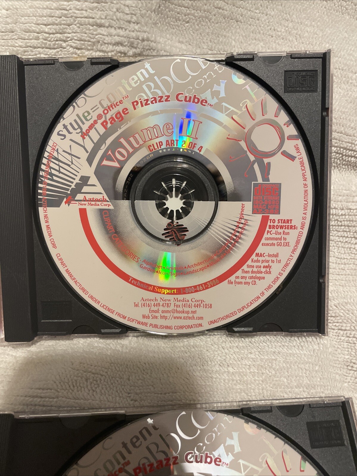 PAGE PIZAZZ CUBE VOLUMES 2 & 6- PC WINDOWS 95/3.1/MAC Fast Free Shipping