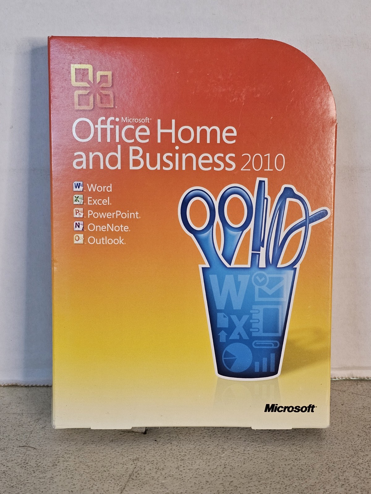 Microsoft Office Home and Business 2010 / Full Retail T5D-00417 / Genuine Key