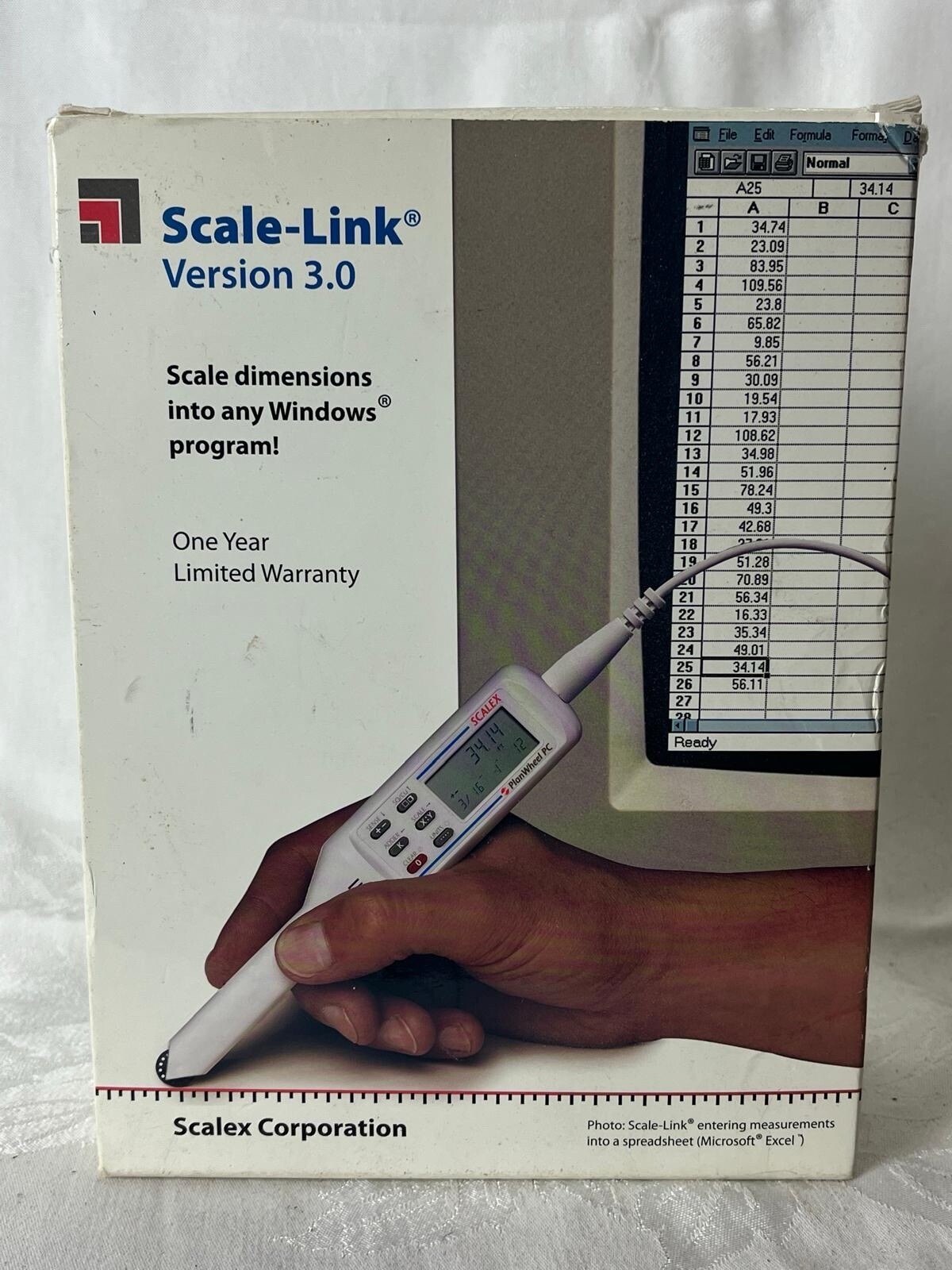 Scalex Scale link version 3.0 Any Windows measurements spreadsheet