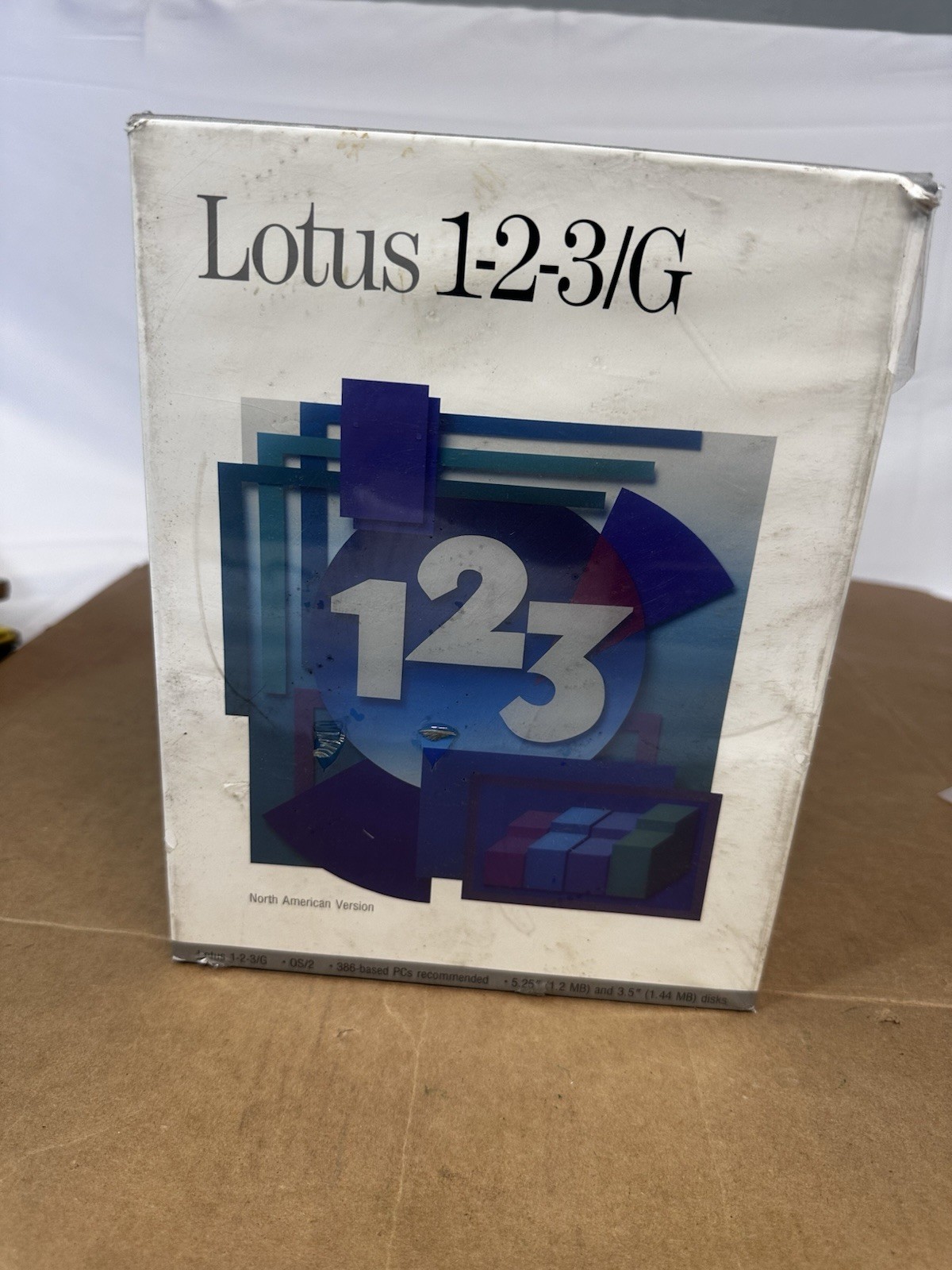 Lotus 1-2-3 /G North American Version , original box/manuals Disk New
