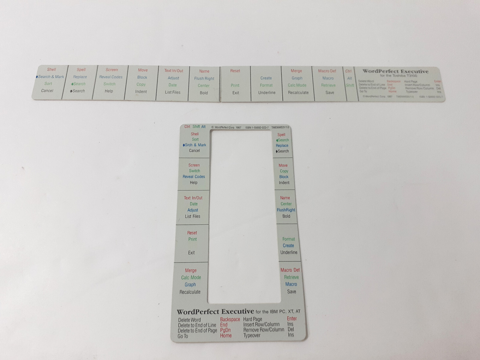 1987 WordPerfect Executive Manuals 3.5″ Floppy Disks w Labels Original Vintage