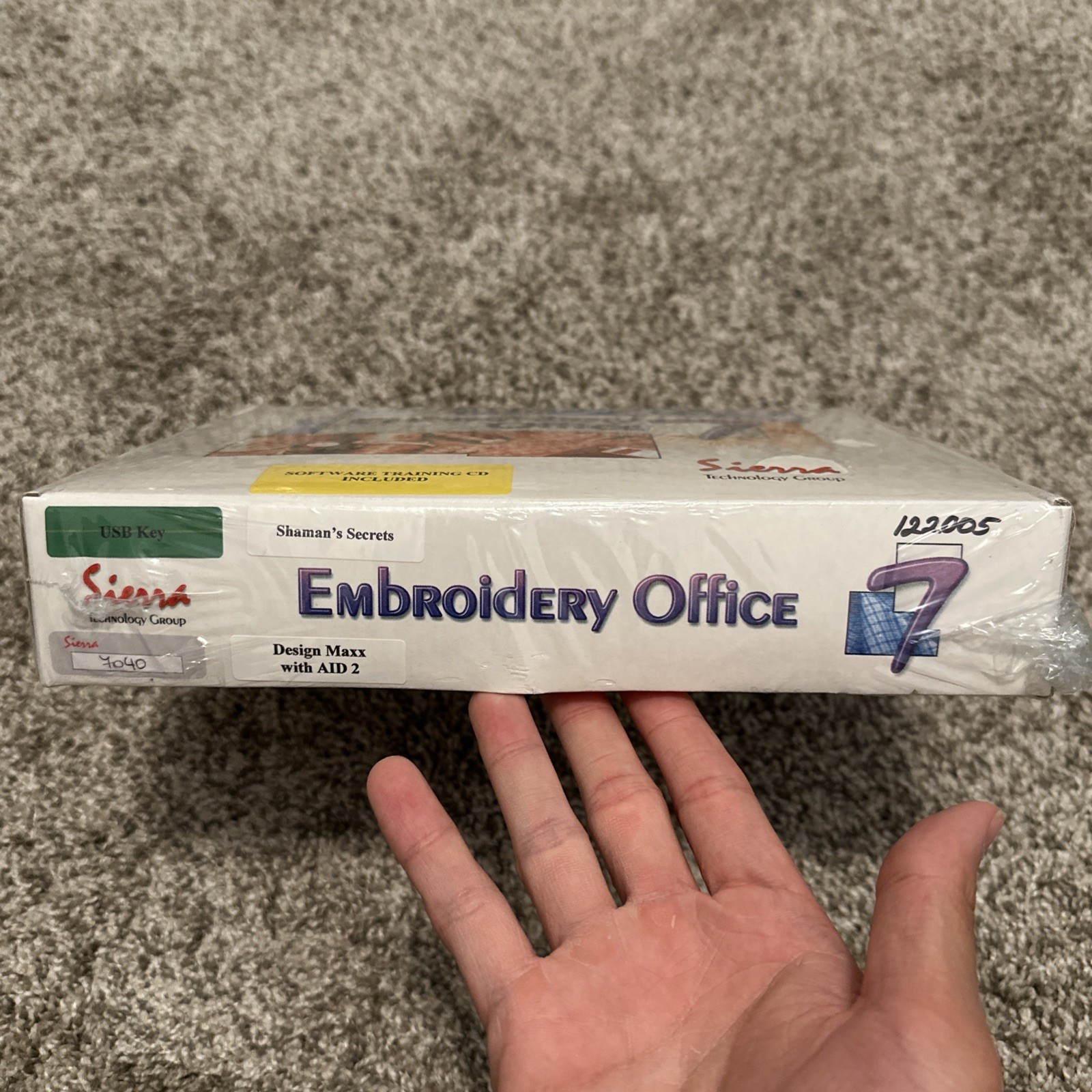 Sierra Technology Embroidery Office 7 Edit 1 – Complete Software Set New Sealed
