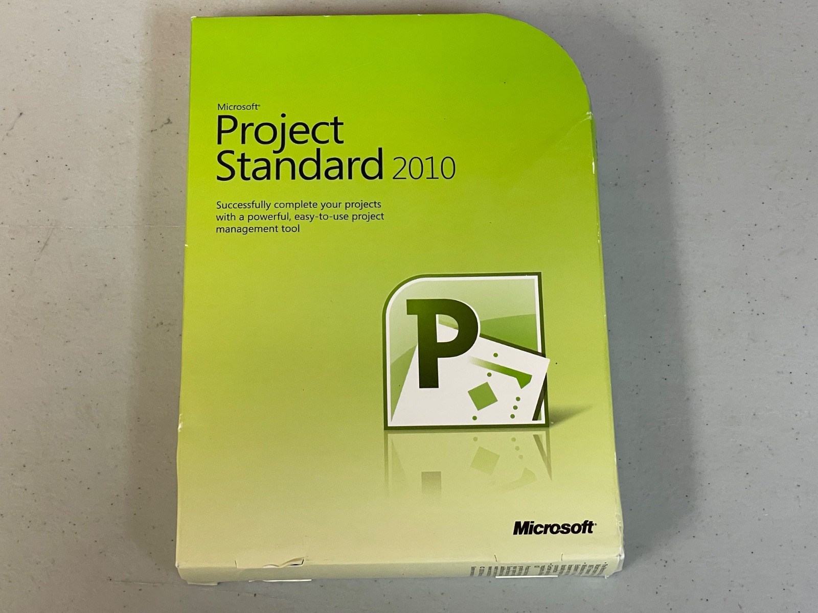 Microsoft Project Standard 2010 w/ Disc, Key & Box – Complete