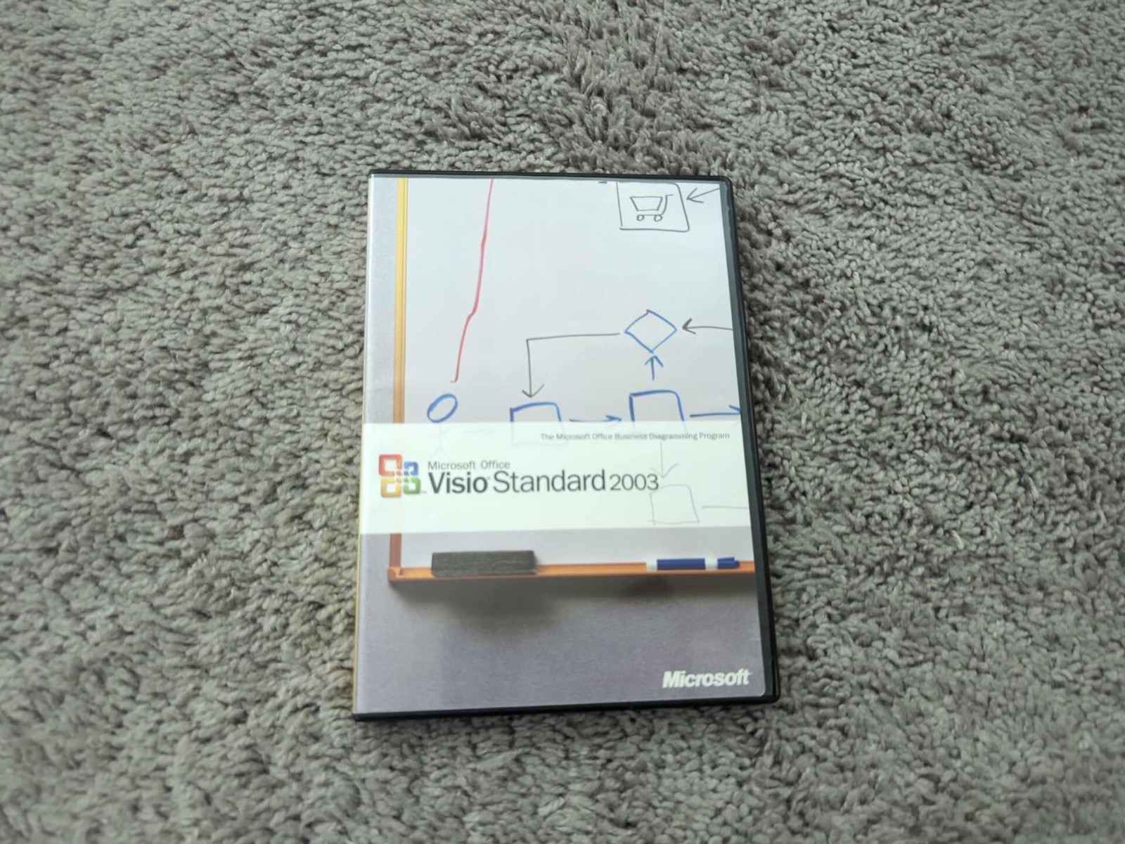 Microsoft Office Visio Standard 2003 Software Visual Diagrams