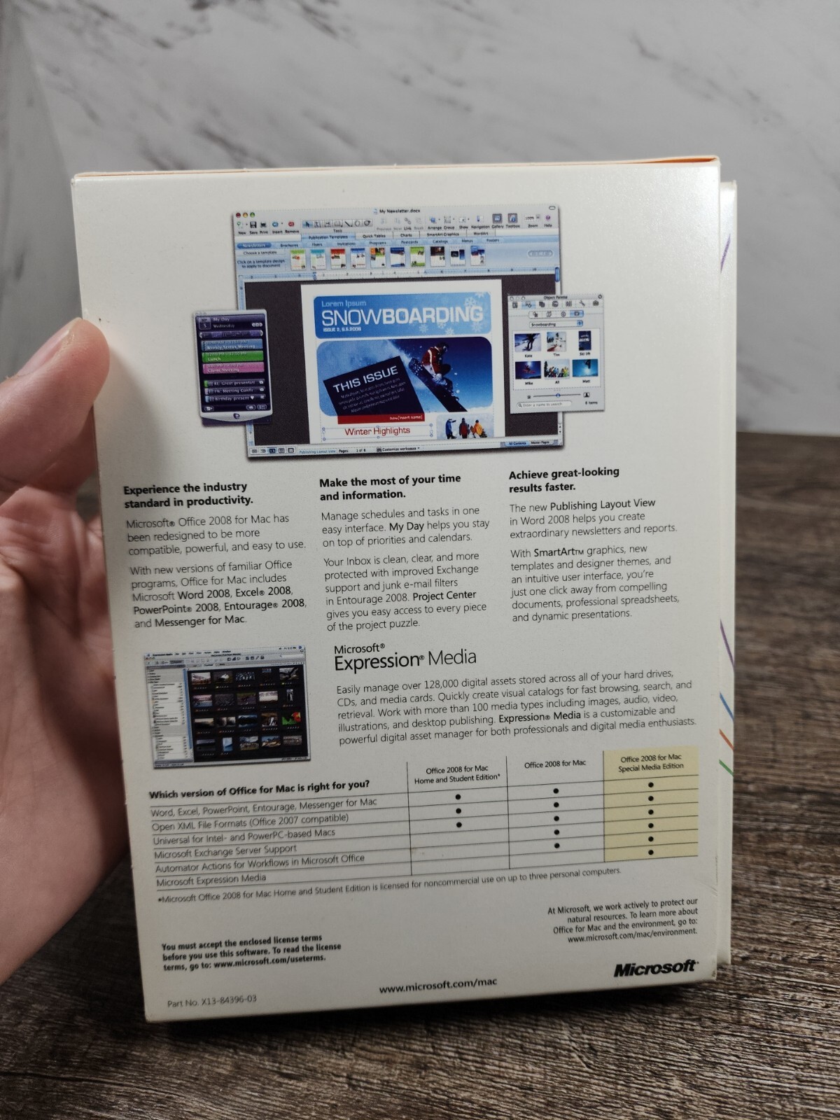 ☆LOOK☆ ~MICROSOFT OFFICE MAC 2008 WITH EXPRESSION MEDIA~ ☆