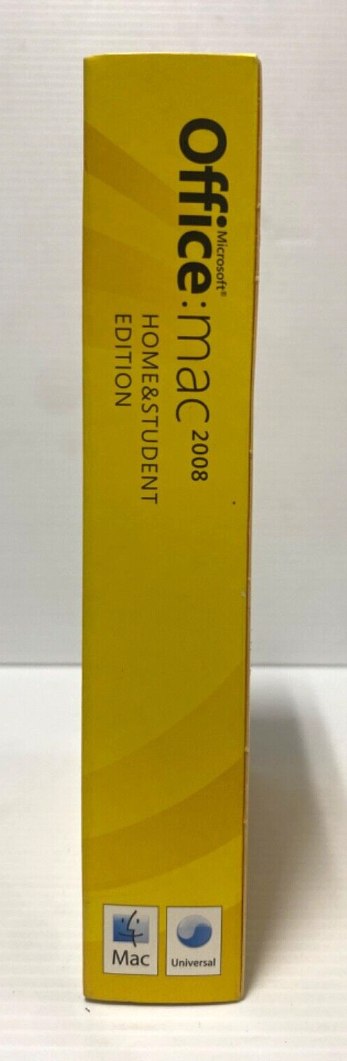 Microsoft Office 2008 Home & Student ED for Mac Part: X13-84395-02 (FC211-2Q854