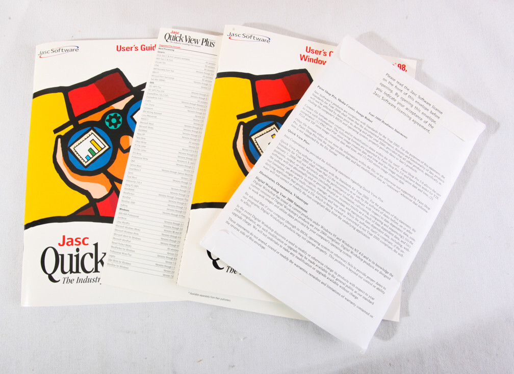 Jasc Quick View Plus, v 5.0, File Viewer CD-ROM for Windows, 1999