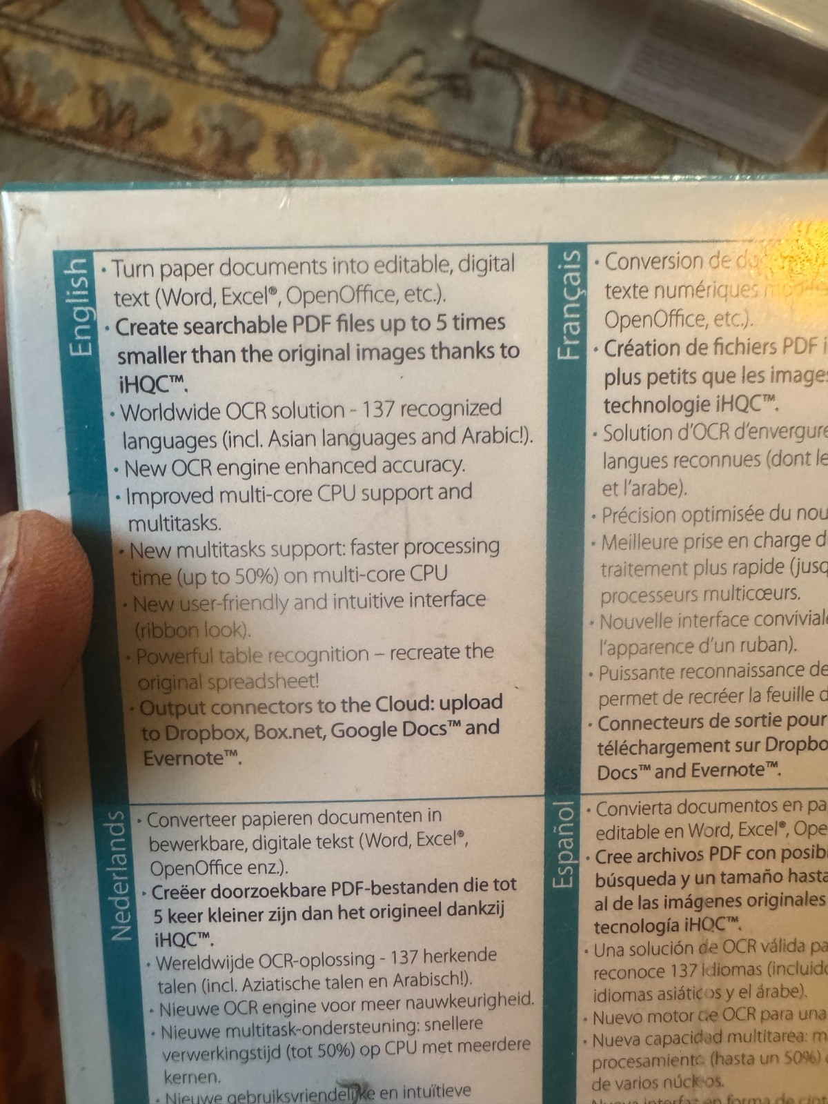 Readiris Pro 14 Sealed In Box for Windows OCR Software By: I.R.I.S.
