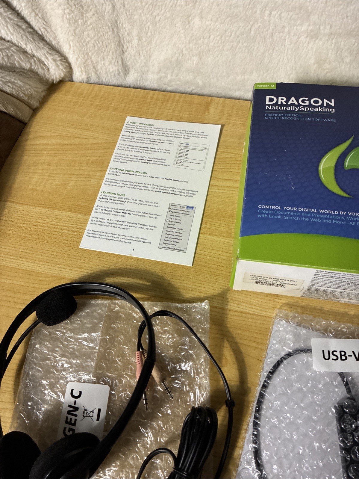 Dragon Naturallyspeaking Premium Edition Recognition Software Version 12 Naunce