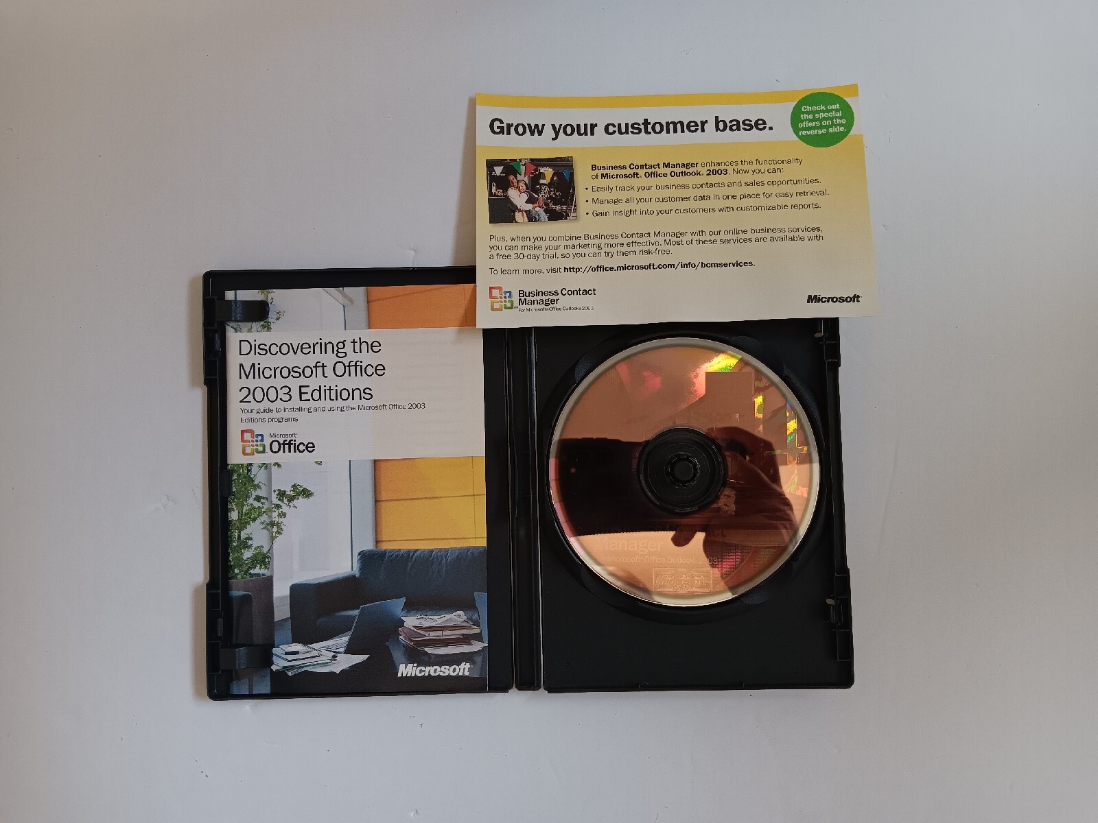 Microsoft Office 2003 Professional Edition Business Contact Manager Disc Only