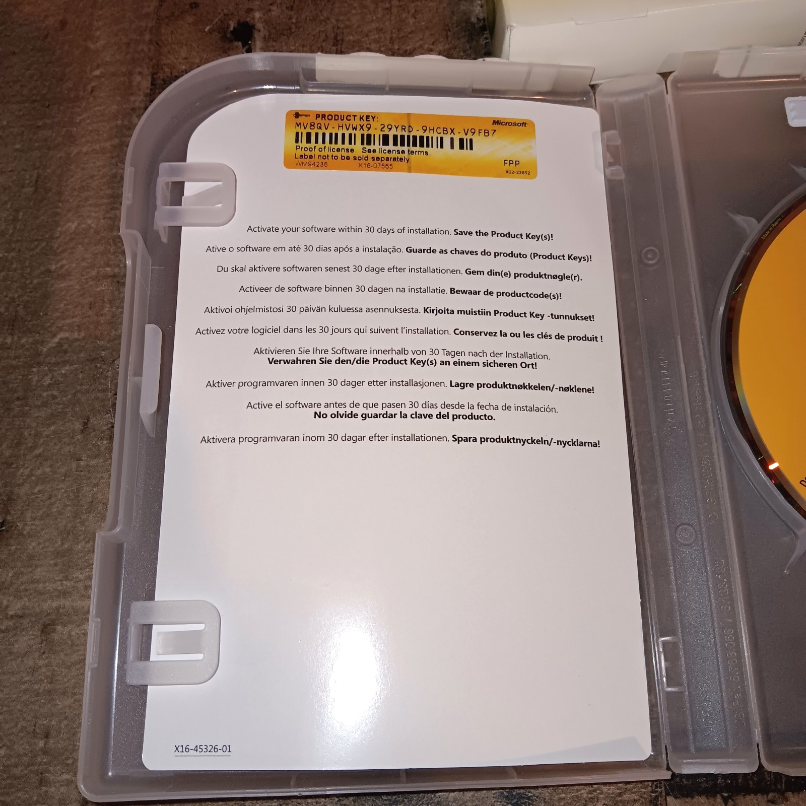 Genuine Microsoft Office 2010 Home and Student Family Pack w/ Box Read