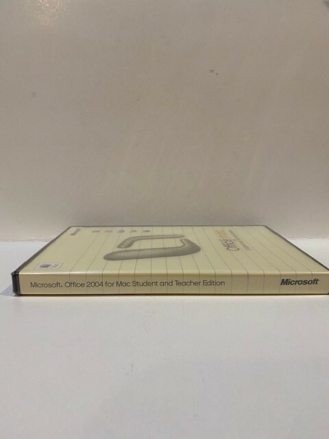 Microsoft office:Mac 2004 student and teacher edition(3pcs)