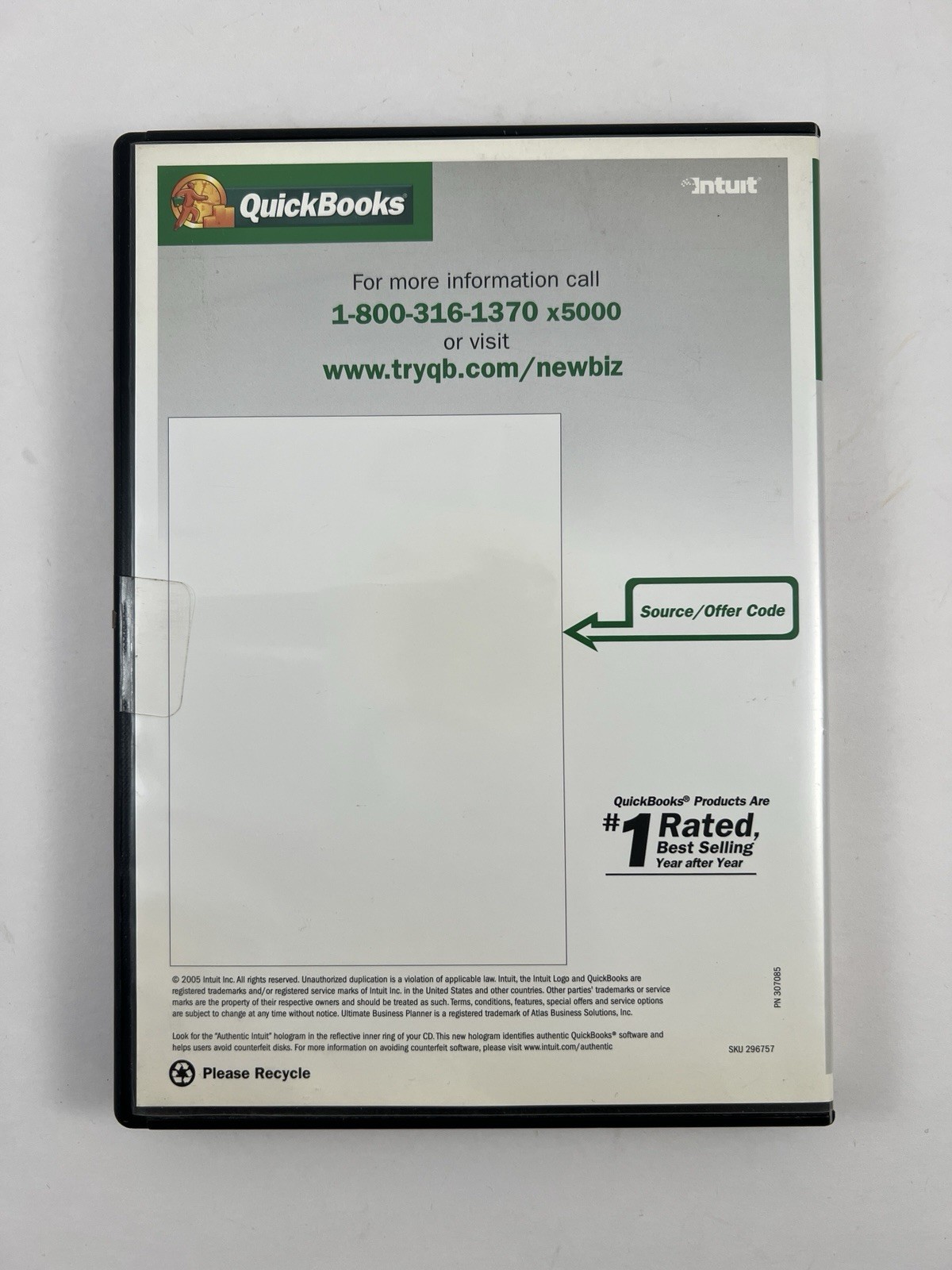 Intuit – Quickbooks – New Business Starter Kit Software And Simple Start 2005